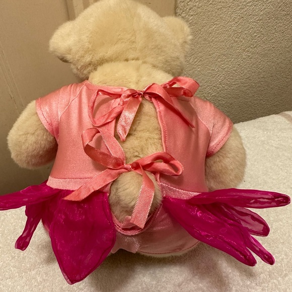 Build a Bear 14” Cream Teddy Bear Plush Toy - Picture 6 of 7